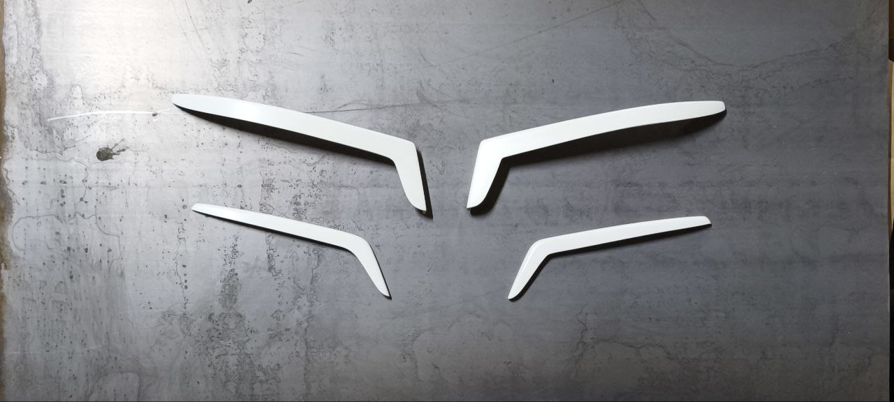 Реснички на фары и противотуманки Ситрак